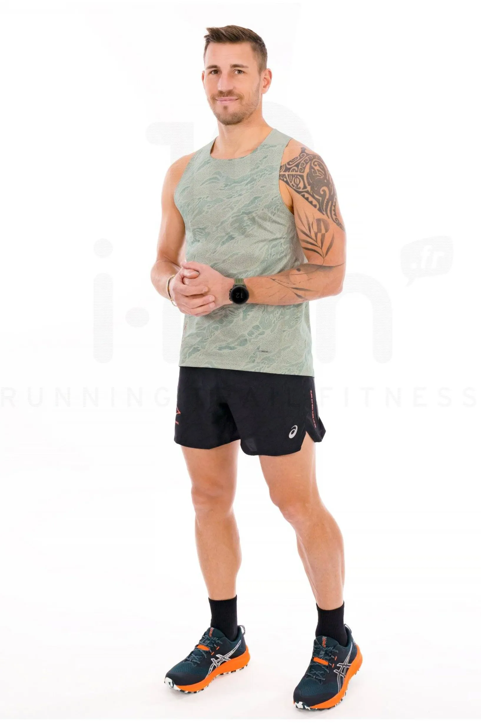 Homme Asics Débardeurs^Fujitrail