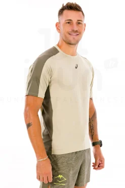 Homme Asics Manches Courtes^Fujitrail Elite