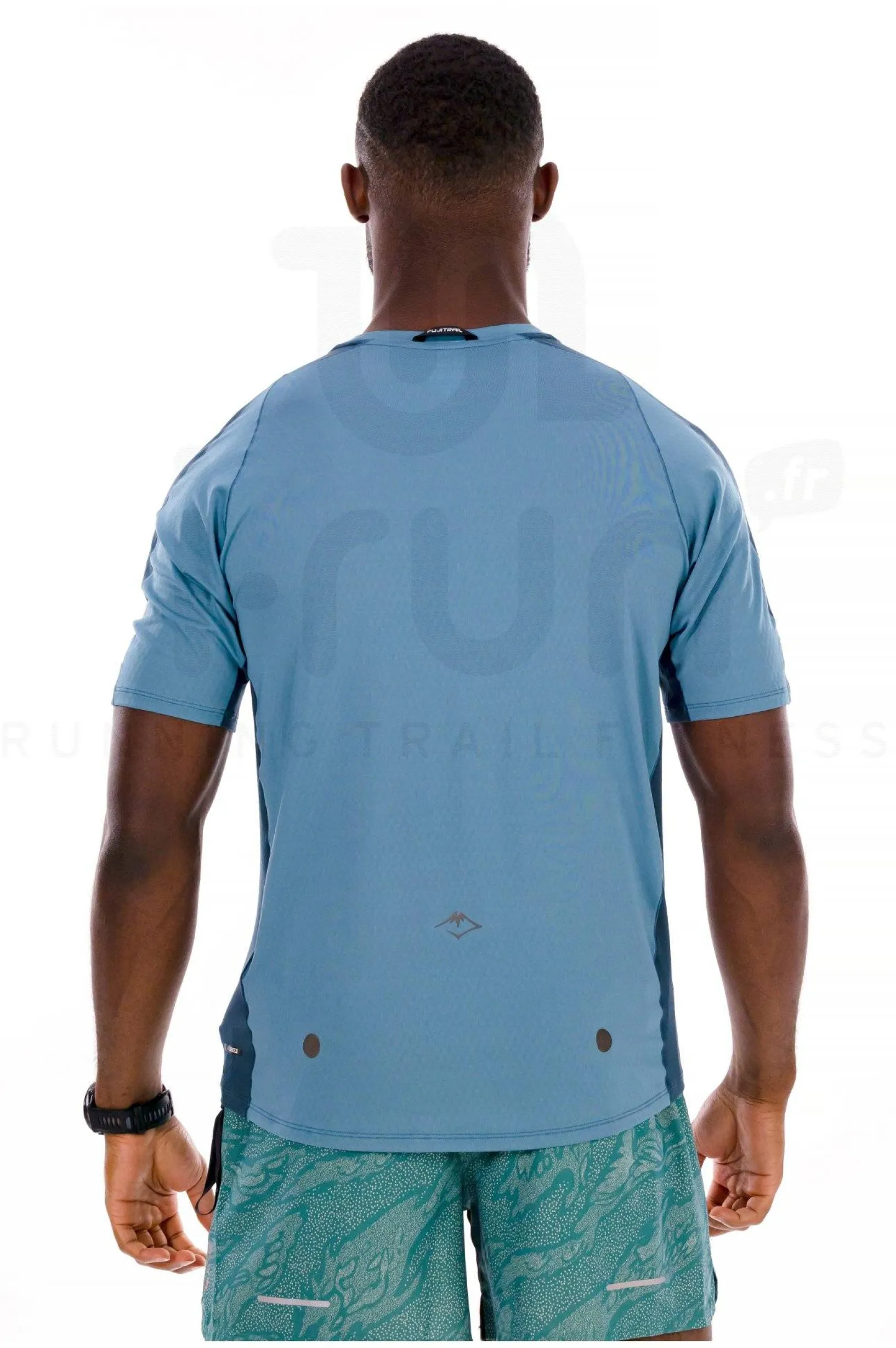 Homme Asics Manches Courtes^Fujitrail Elite