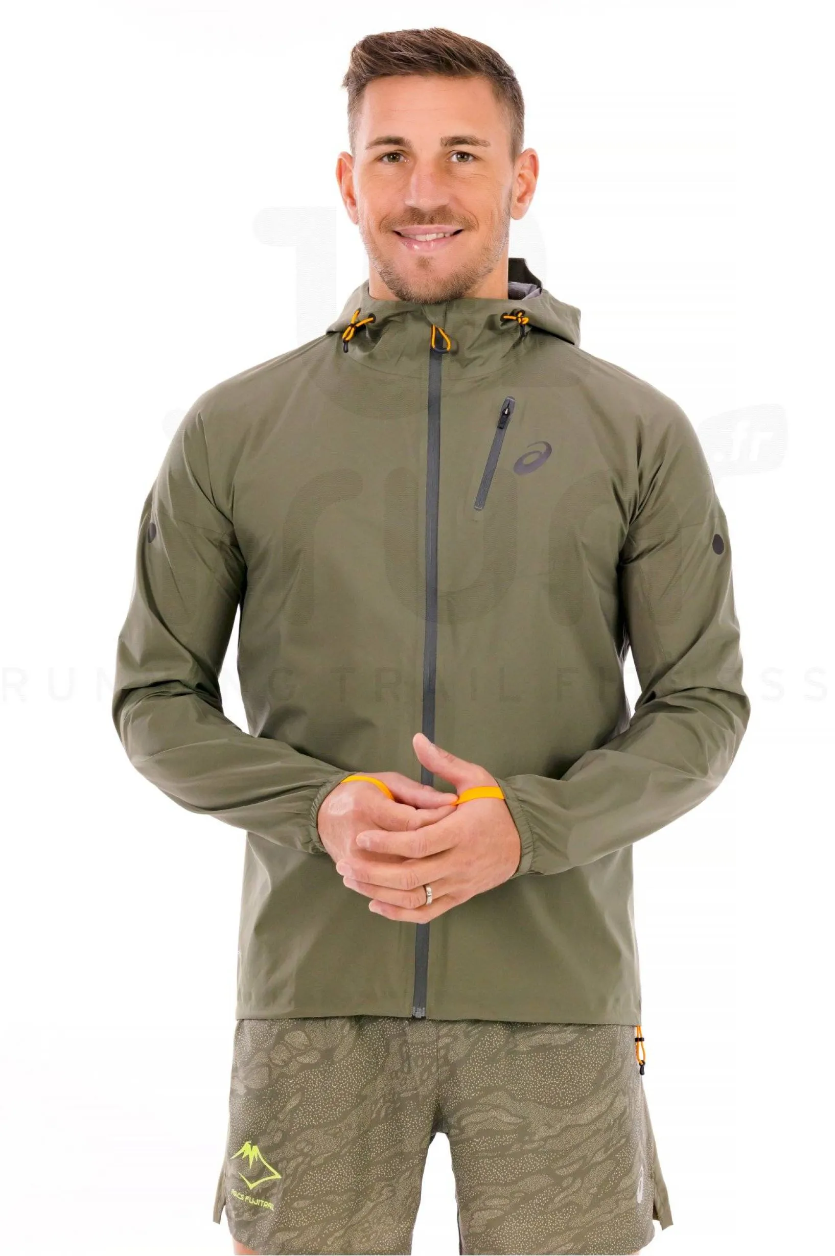 Homme Asics Vestes & Coupe Vent^Fujitrail Elite ATC