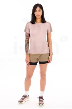 Femme Asics Manches Courtes^Fujitrail Elite femme