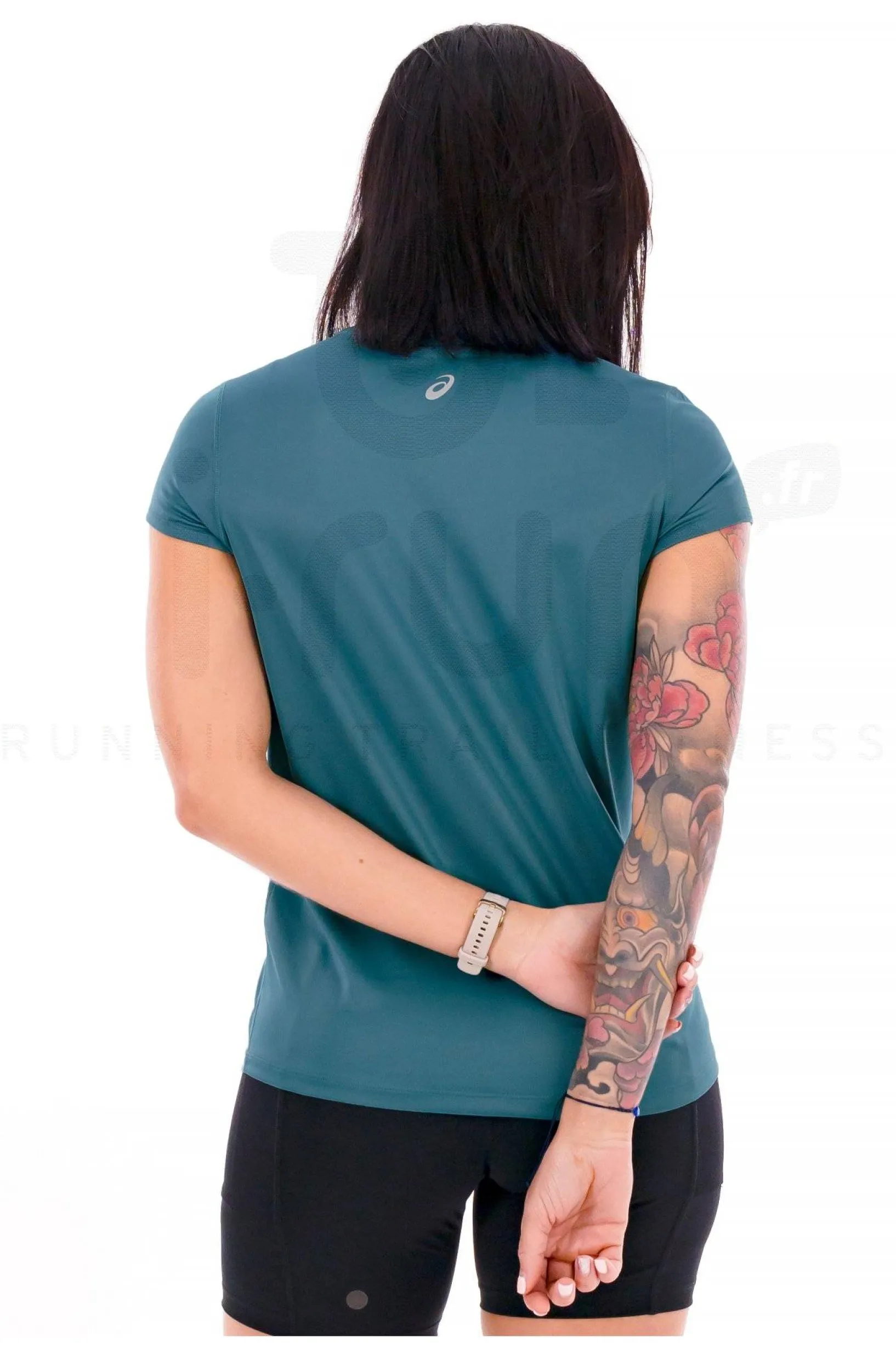 Femme Asics Manches Courtes^Fujitrail Logo femme