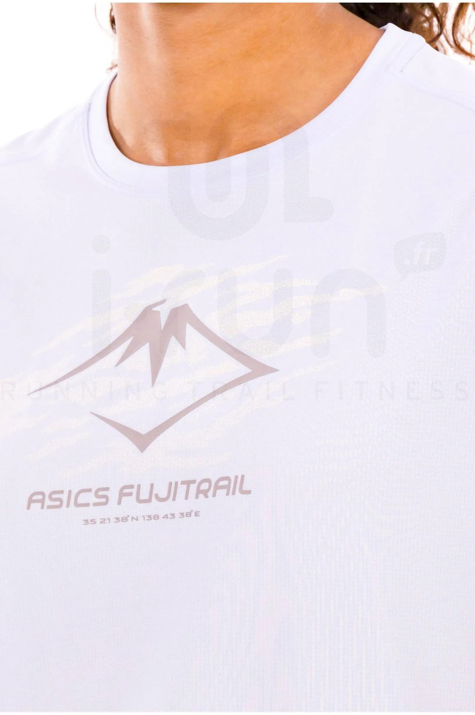 Femme Asics Manches Courtes^Fujitrail Logo femme