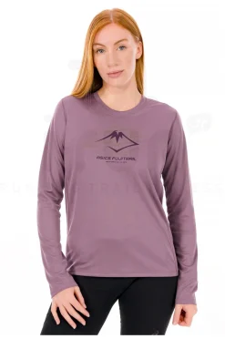 Femme Asics Manches Longues^Fujitrail Logo W femme