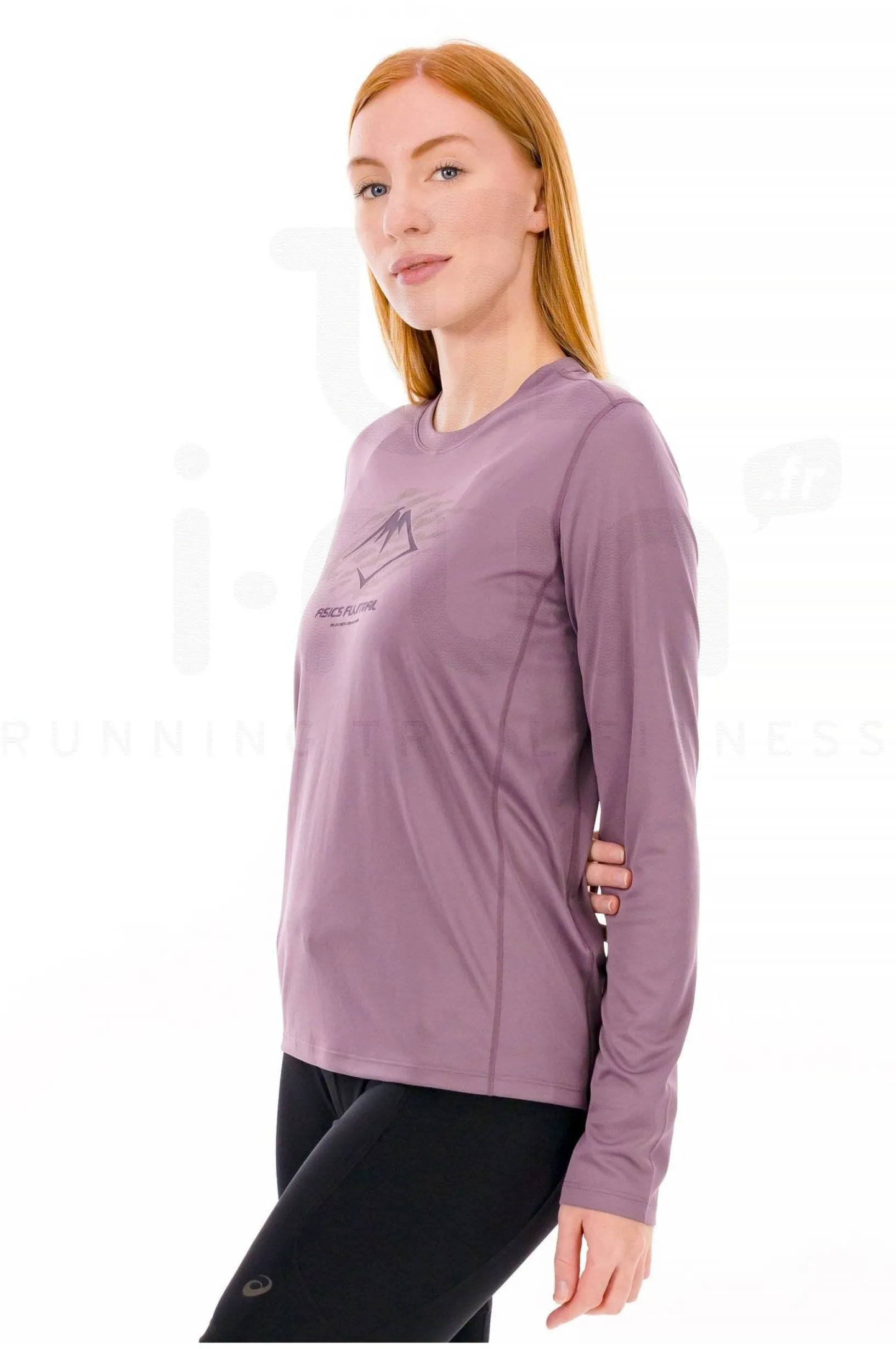 Femme Asics Manches Longues^Fujitrail Logo W femme