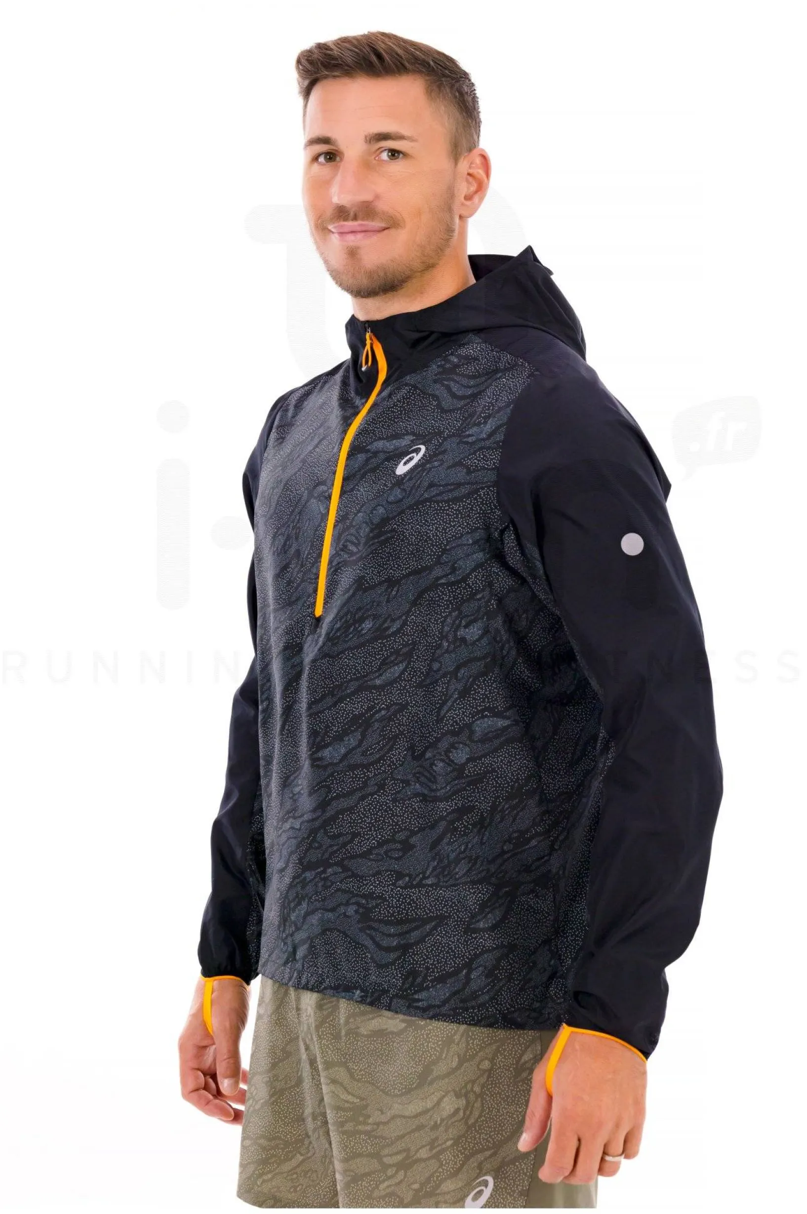 Homme Asics Vestes & Coupe Vent^Fujitrail Packable Windbreaker