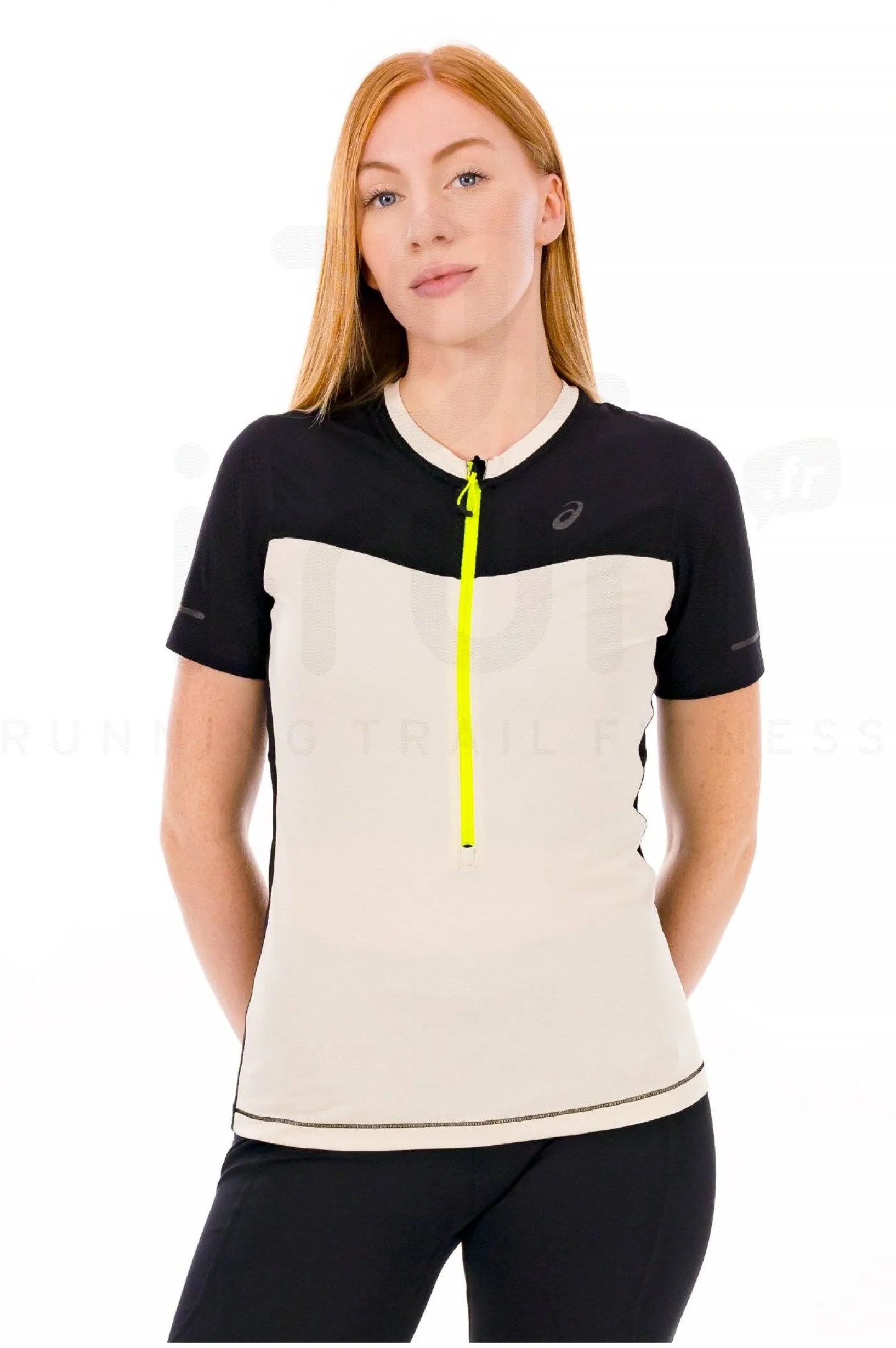 Femme Asics Manches Courtes^Fujitrail W femme