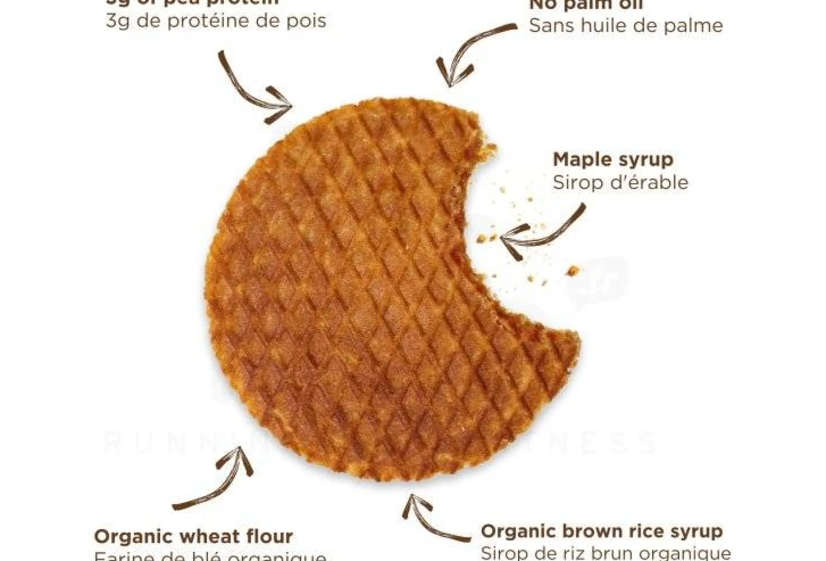 Naak Barres^Gaufre énergétique Ultra Energy - sirop d'érable