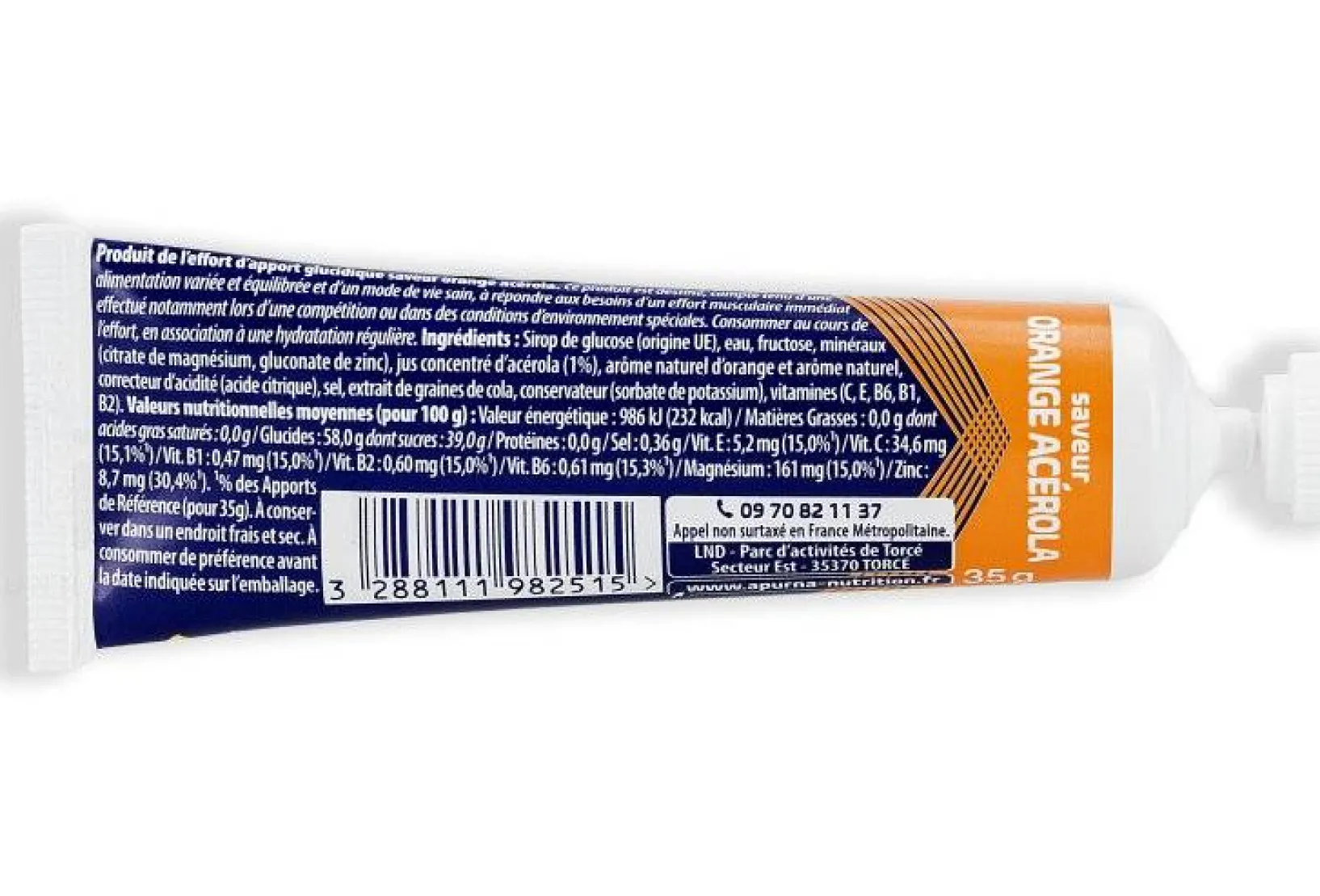 Apurna Gels^Gel Energie - Orange Acérola