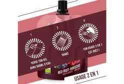 Baouw Gels^Gel naturel bio - Fruits rouges - Hibiscus