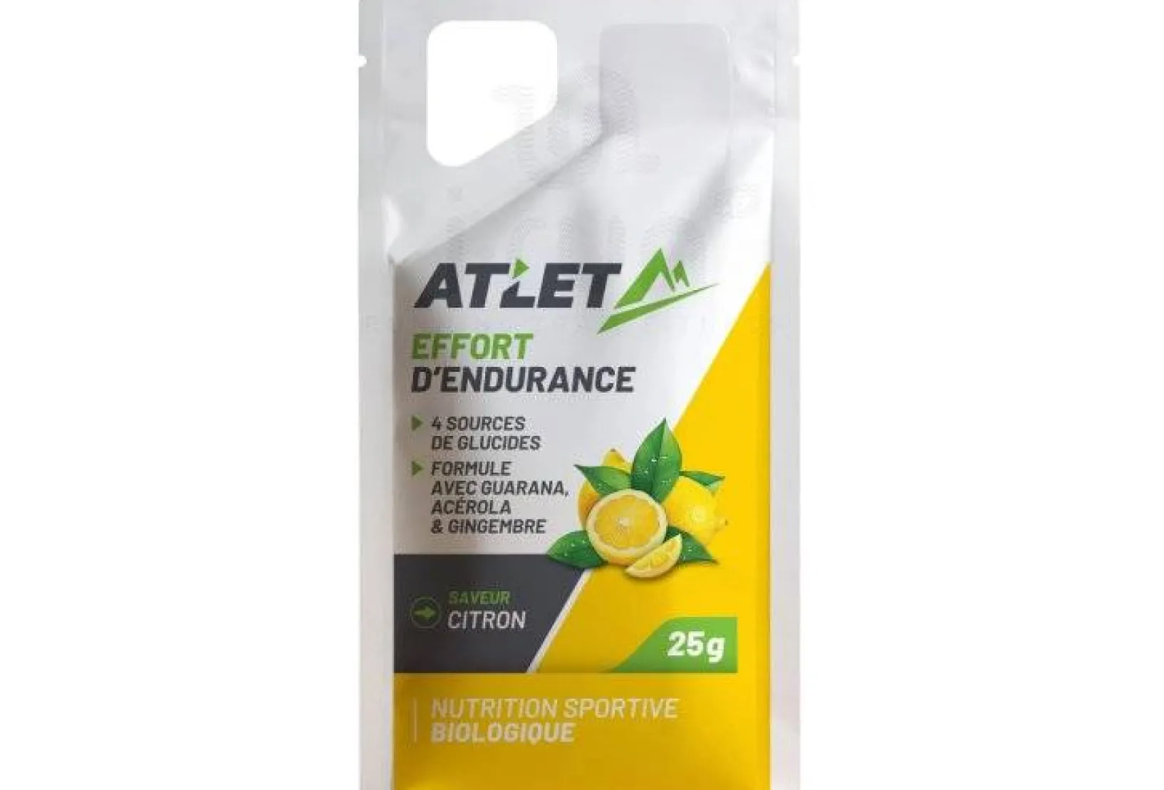Atlet Gels^Gel Énergétique - Citron