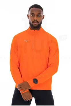 Homme Hoka One One Manches Longues^Glidetech 1/4 zip