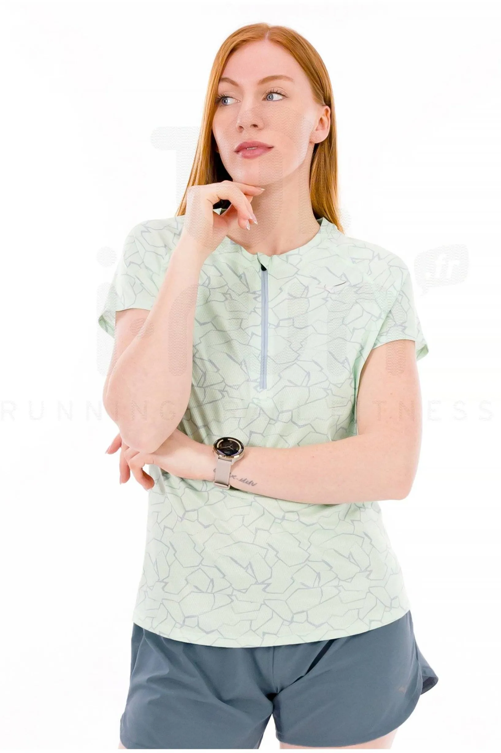 Femme Mizuno Manches Courtes^Graphic Trail femme