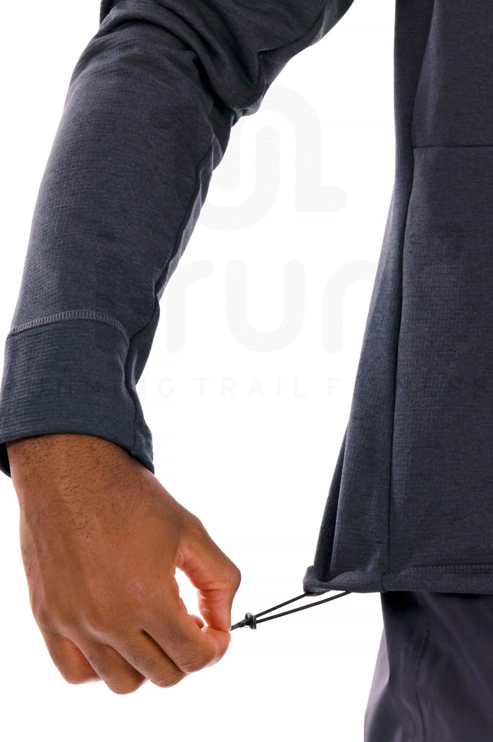 Homme Odlo Polaires^Grid fleece 1/2 Zip