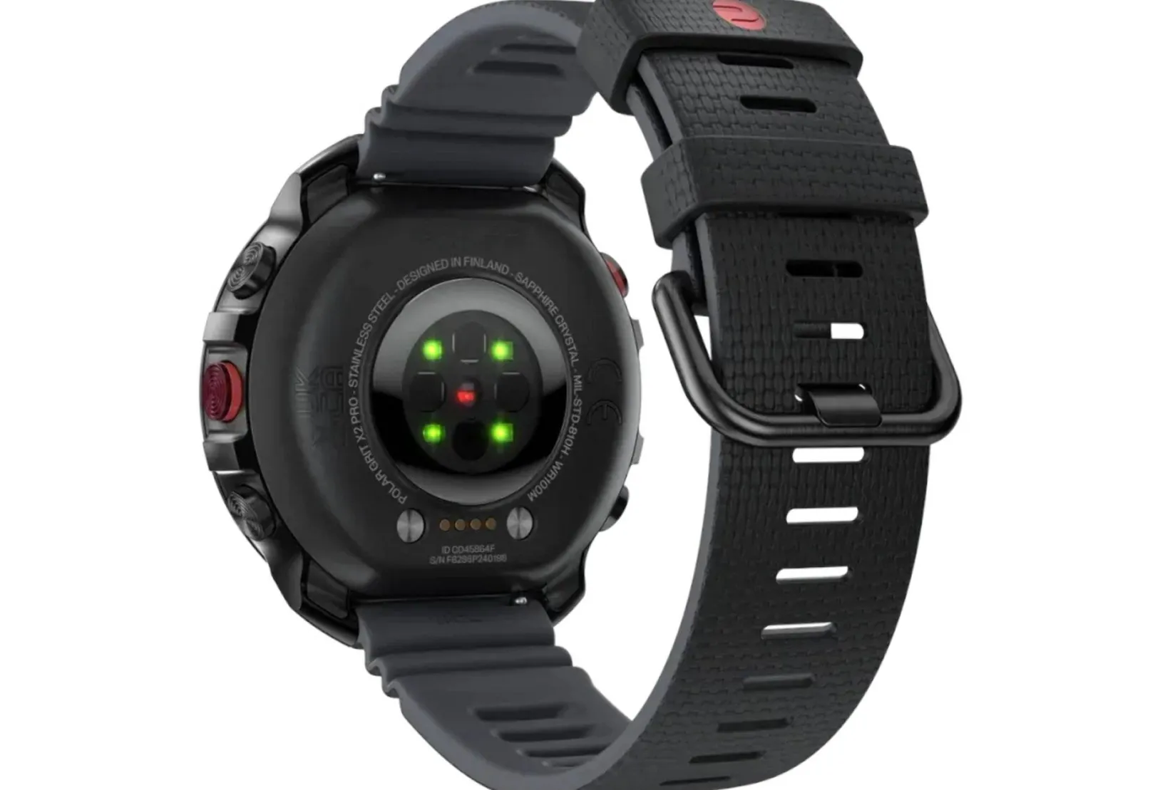 Polar Cardio-Gps^Grit X2 Pro et Capteur de fréquence cardiaque H10