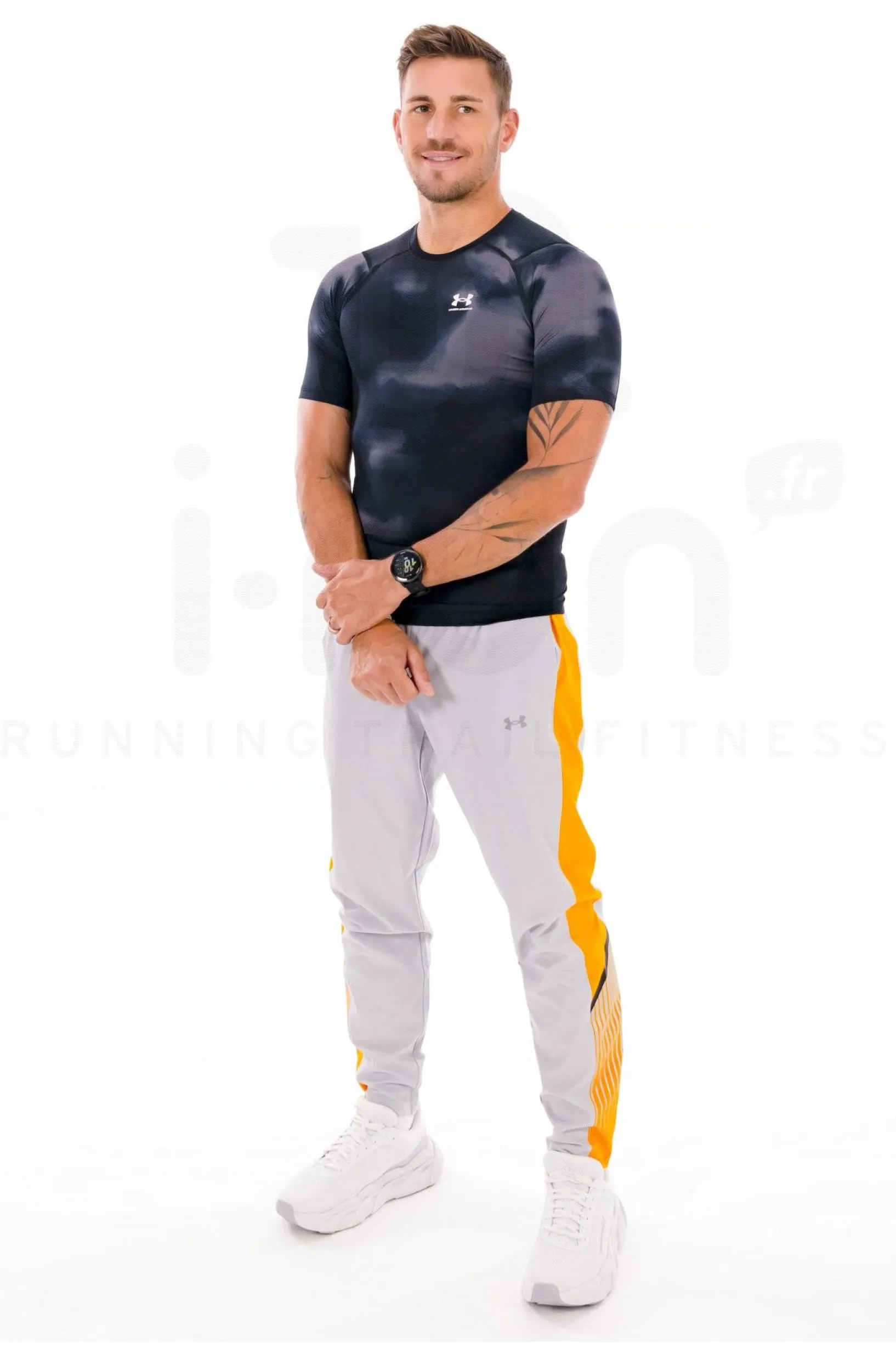 Homme Under Armour Manches Courtes^HeatGear