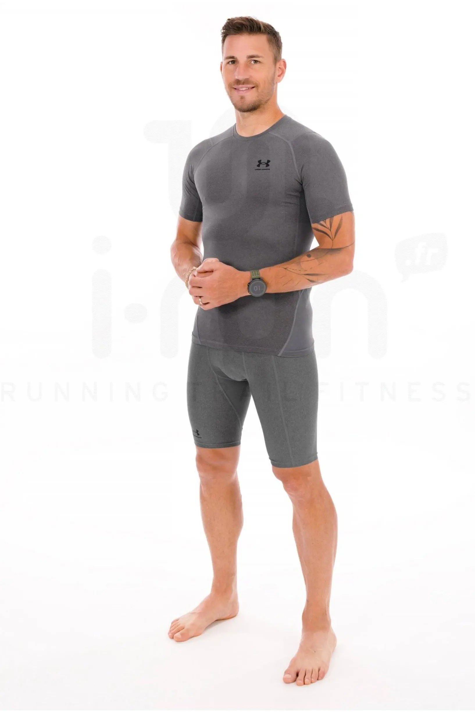 Homme Under Armour Manches Courtes^HeatGear Armour M