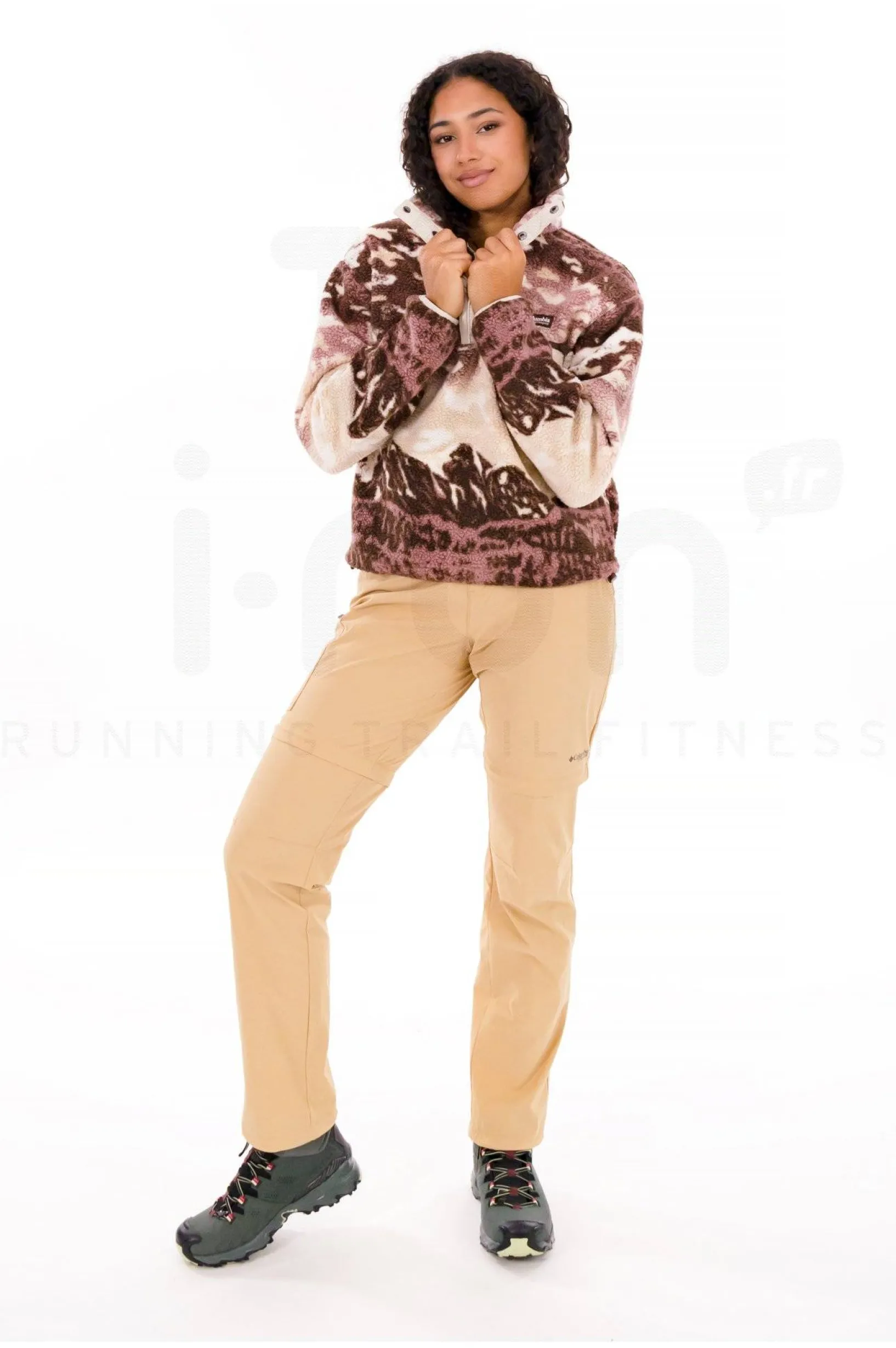 Femme Columbia Polaires^Helvetia II Printed Cropped femme