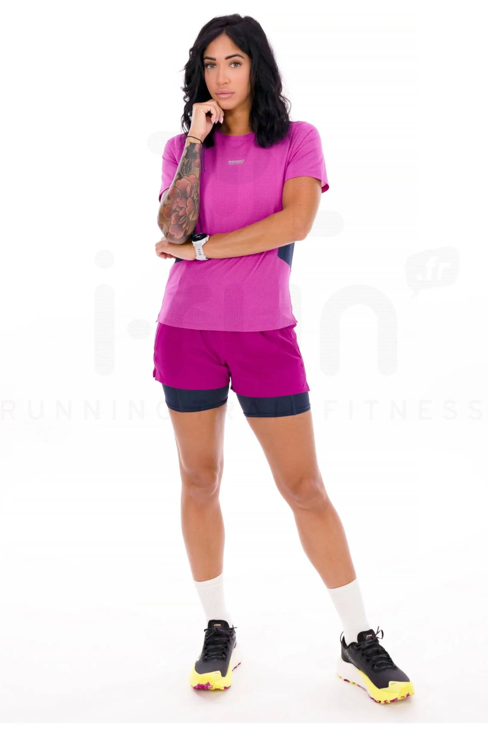 Femme Brooks Shorts / Cuissards / Jupes^High Point 2 en 1 2.0 femme