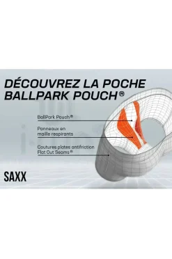 Homme Saxx Shorts / Cuissards^Hightail 2 en 1