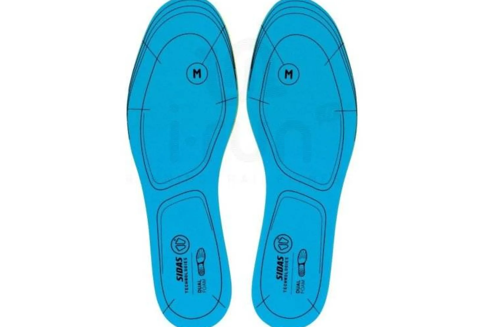 Sidas Lacets / Guêtres / Semelles / Pointes Athlétisme^Impact Reducer Dual Foam