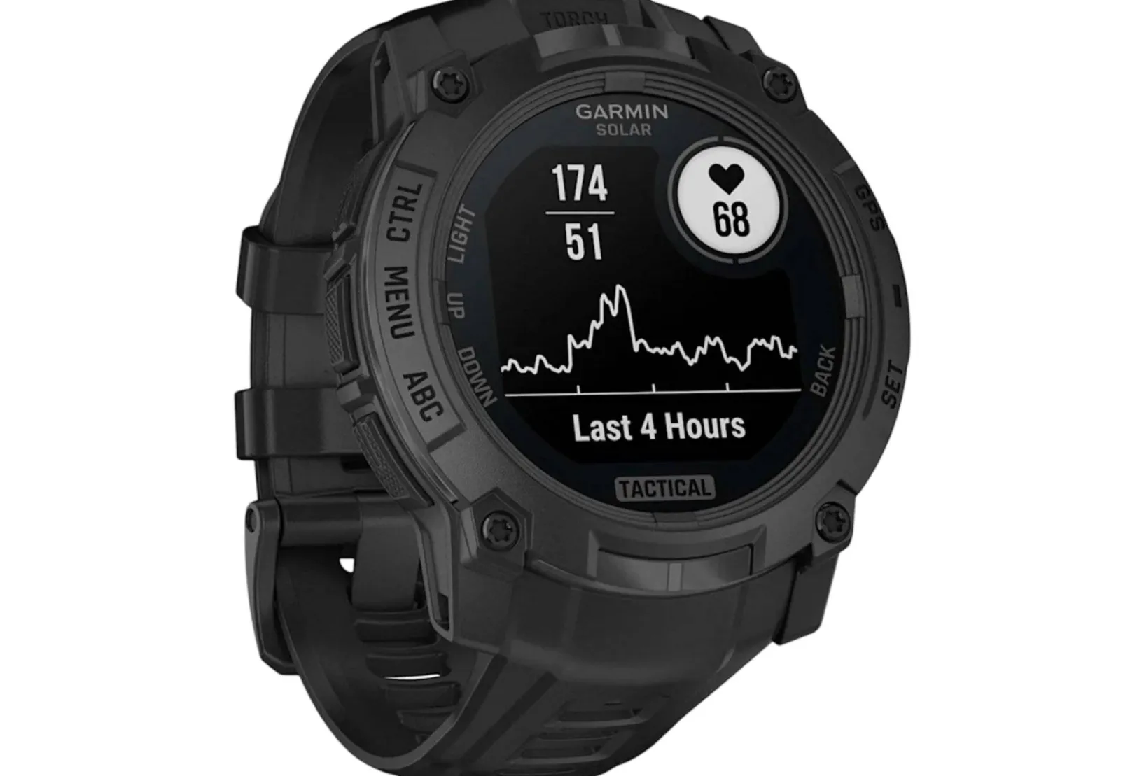 Garmin Cardio-Gps^Instinct 3 Solar Tactical Edition