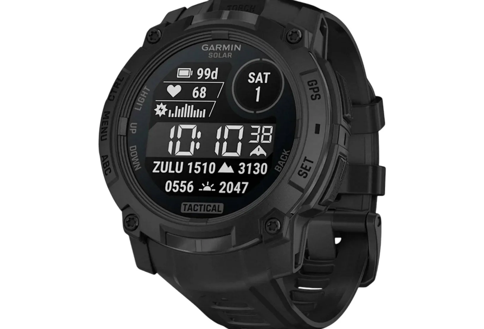 Garmin Cardio-Gps^Instinct 3 Solar Tactical Edition