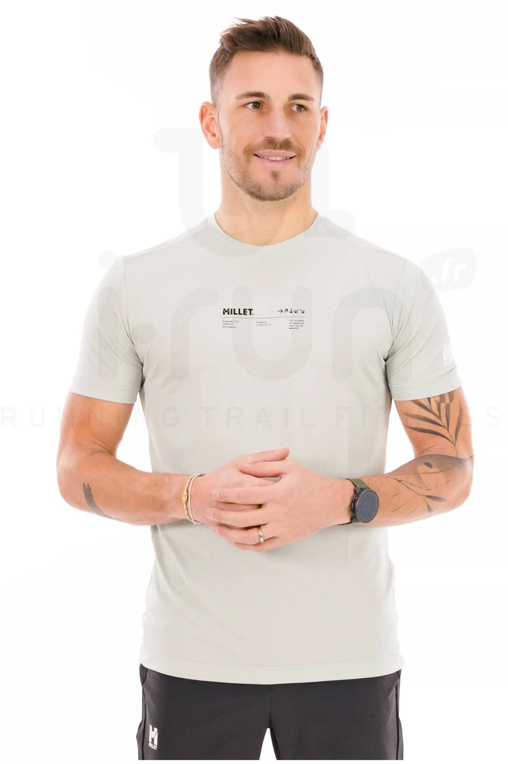 Homme Millet Manches Courtes^Intense Essential