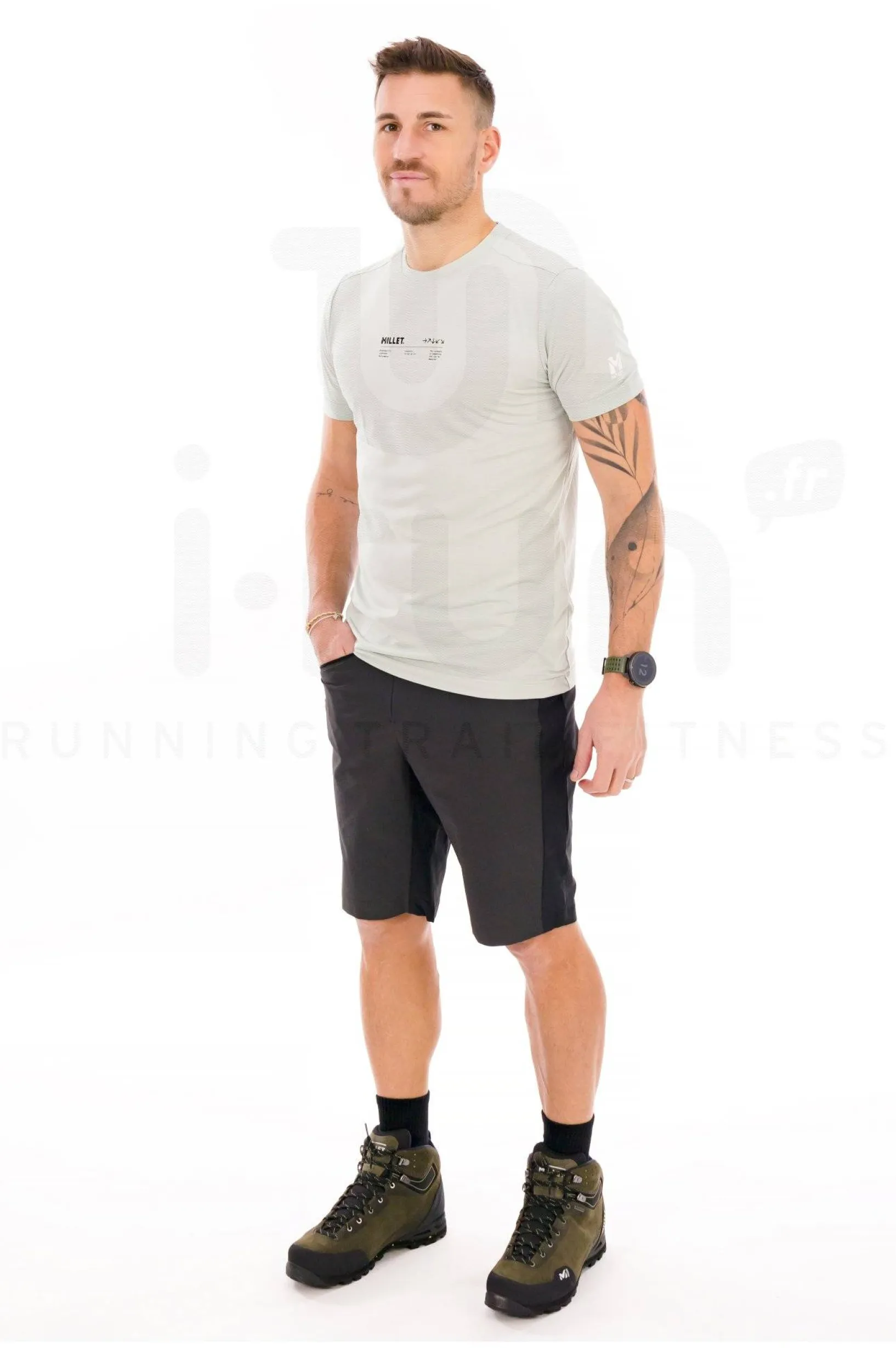 Homme Millet Manches Courtes^Intense Essential
