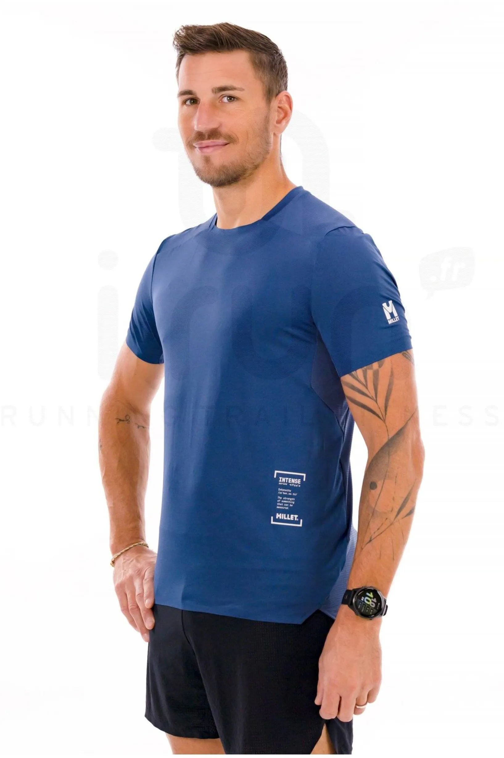 Homme Millet Manches Courtes^Intense Pro Light
