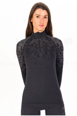 Femme Odlo Manches Longues^Kinship Performance Wool 200 1/2 Zip femme