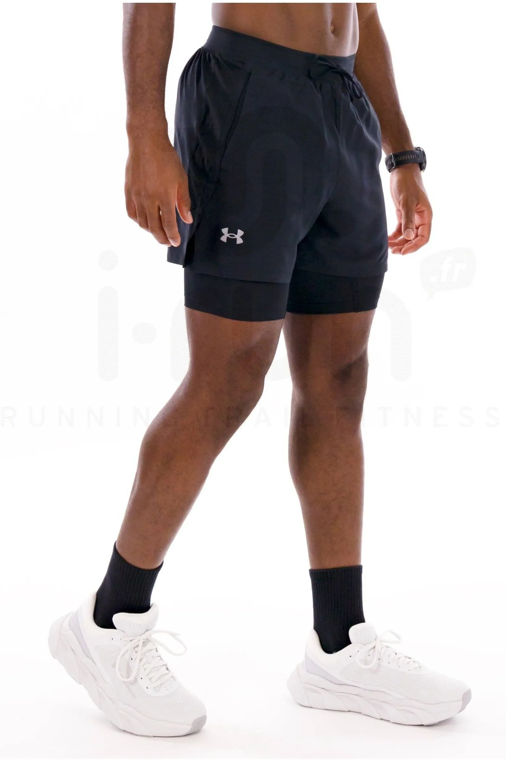 Homme Under Armour Shorts / Cuissards^Launch 2 en 1