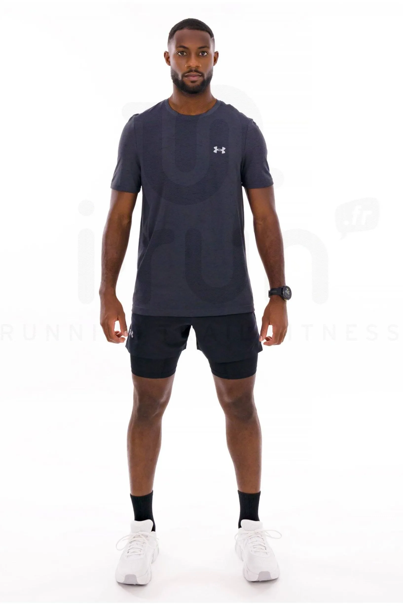 Homme Under Armour Shorts / Cuissards^Launch 2 en 1