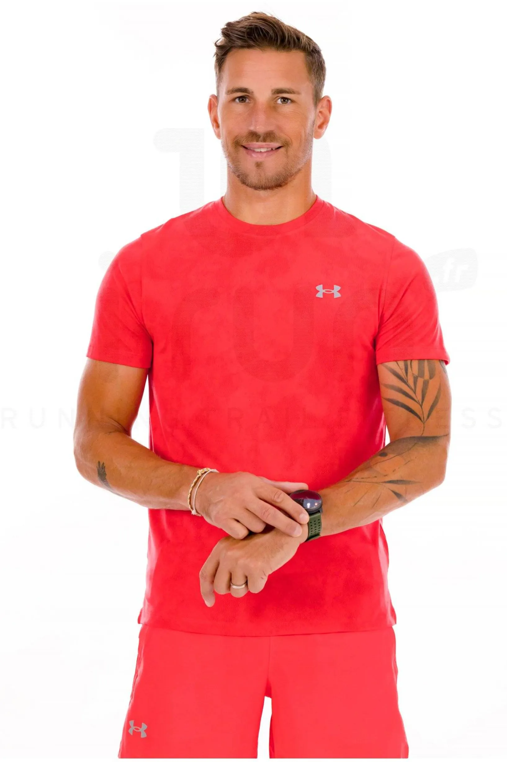 Homme Under Armour Manches Courtes^Launch Camo