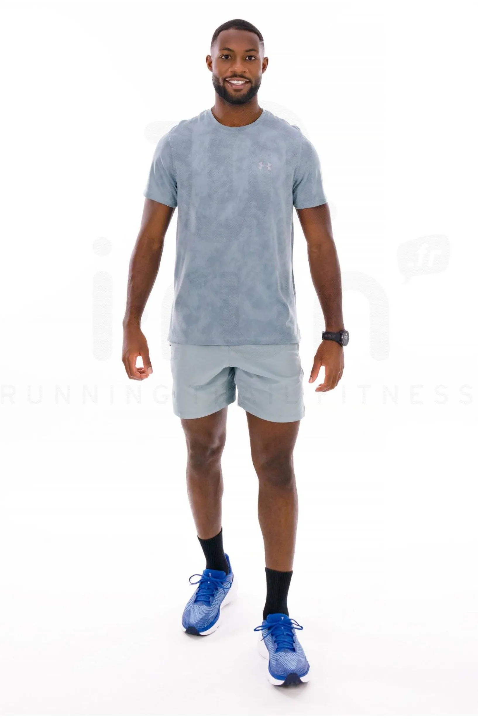 Homme Under Armour Manches Courtes^Launch Camo