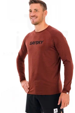 Homme Saysky Manches Longues^Logo Pace