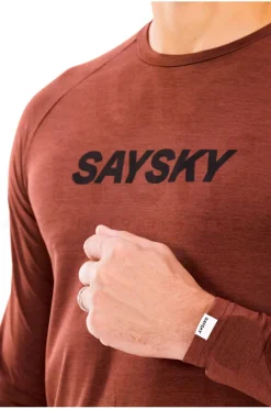 Homme Saysky Manches Longues^Logo Pace