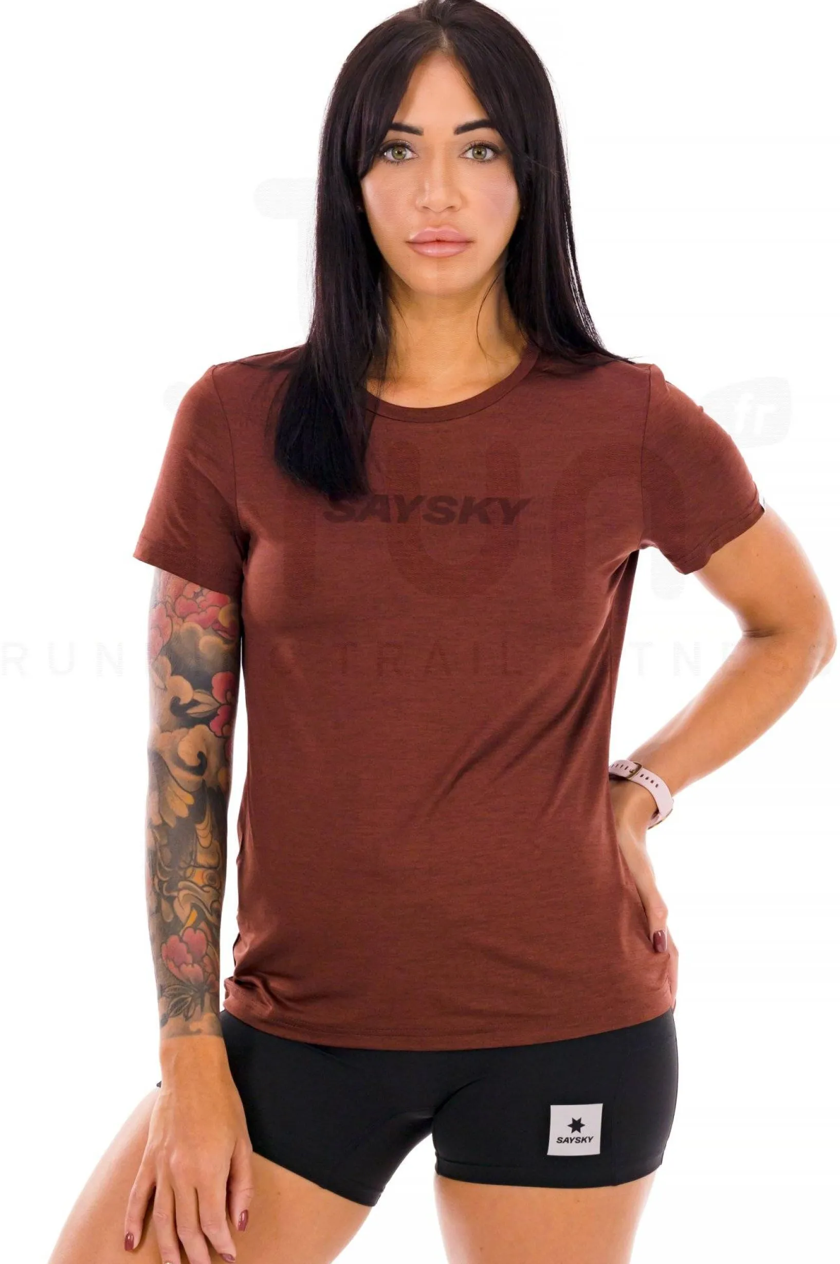 Femme Saysky Manches Courtes^Logo Pace femme