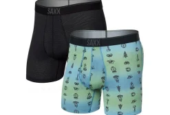 Homme Saxx Sous-Vêtements^Lot de 2 boxers Quest M