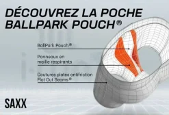 Homme Saxx Sous-Vêtements^Lot de 2 boxers Quest M