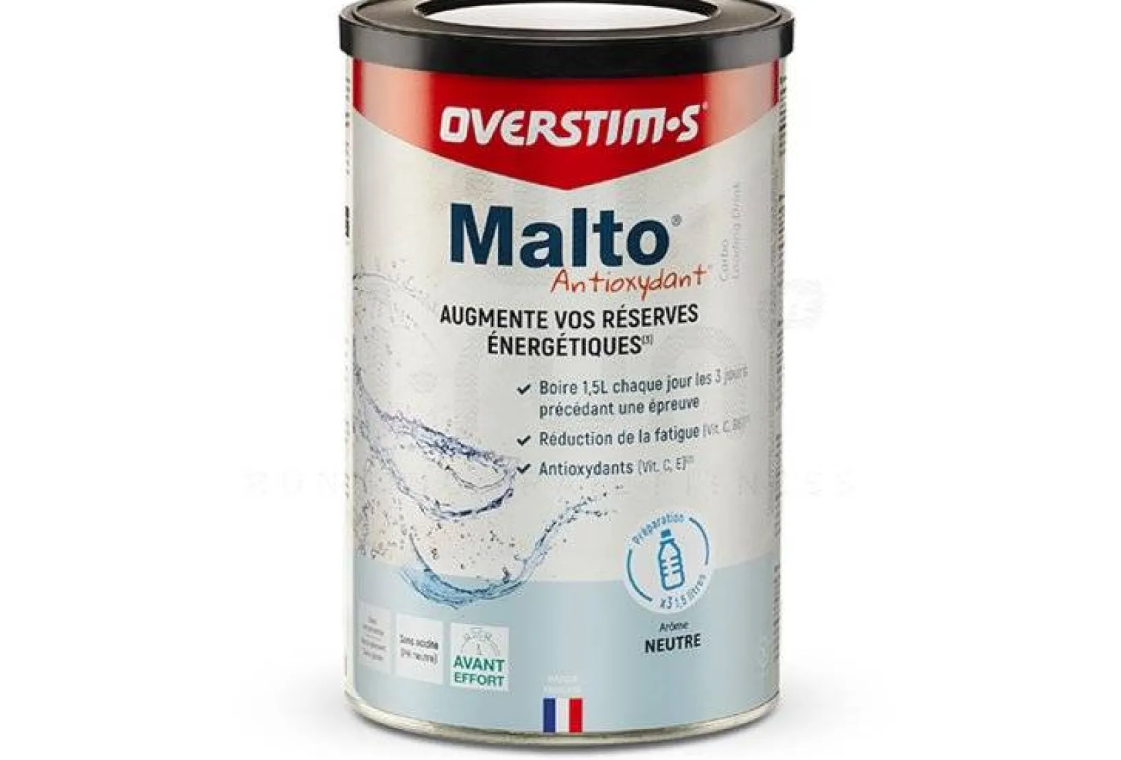 OVERSTIMS Boissons^Malto Antioxydant 450g - Neutre