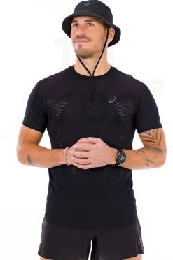 Homme Asics Manches Courtes^Metarun