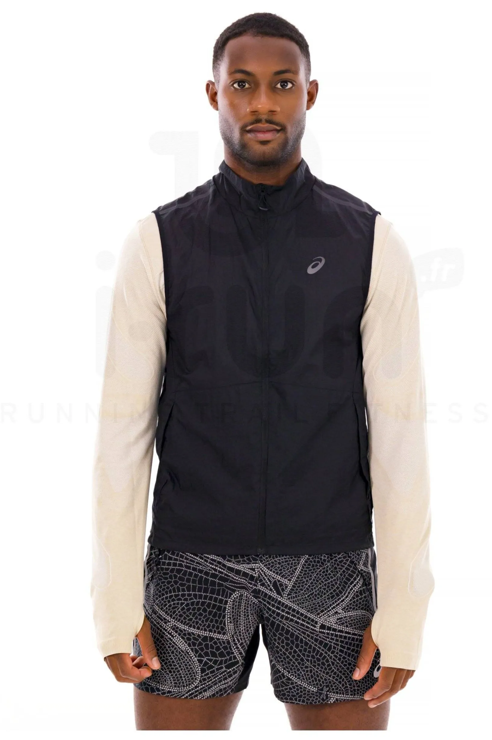 Homme Asics Vestes & Coupe Vent^Metarun