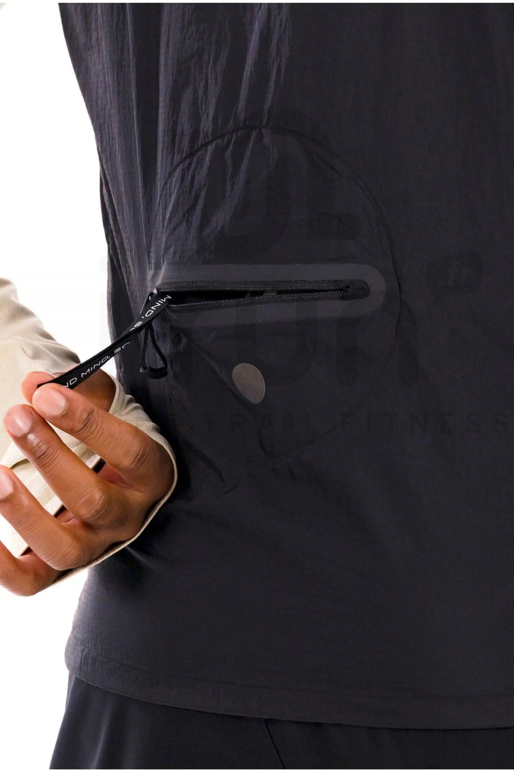 Homme Asics Vestes & Coupe Vent^Metarun