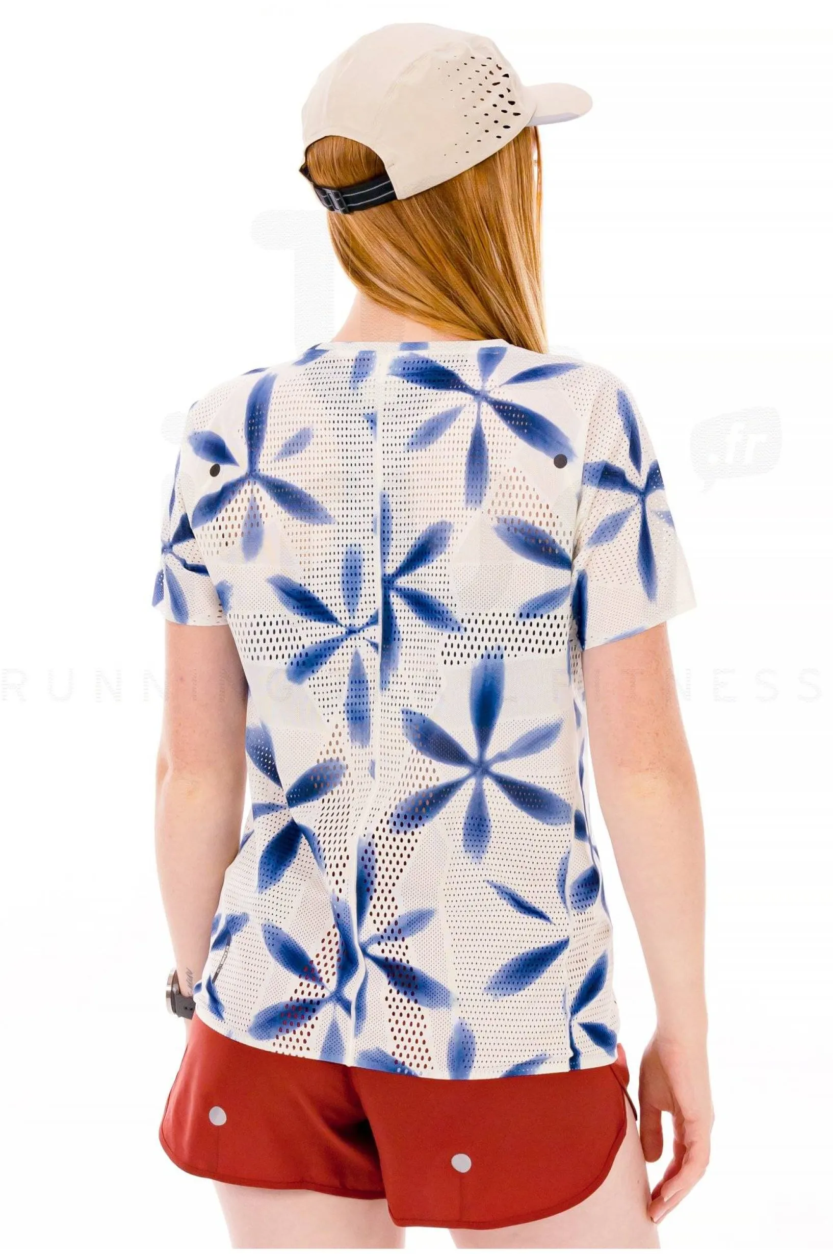 Femme Asics Manches Courtes^Metarun Shibori W femme