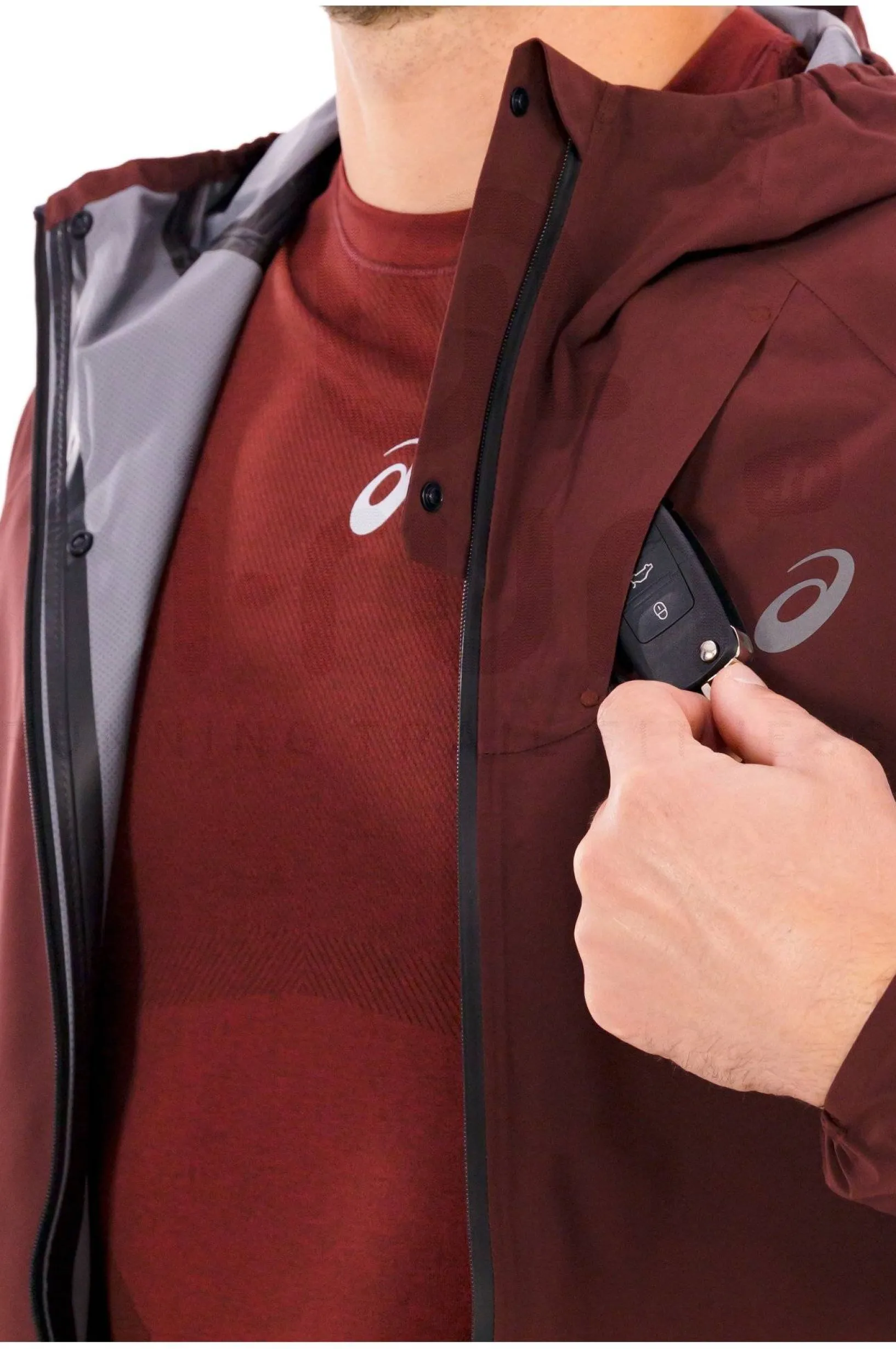 Homme Asics Vestes & Coupe Vent^Metarun Waterproof