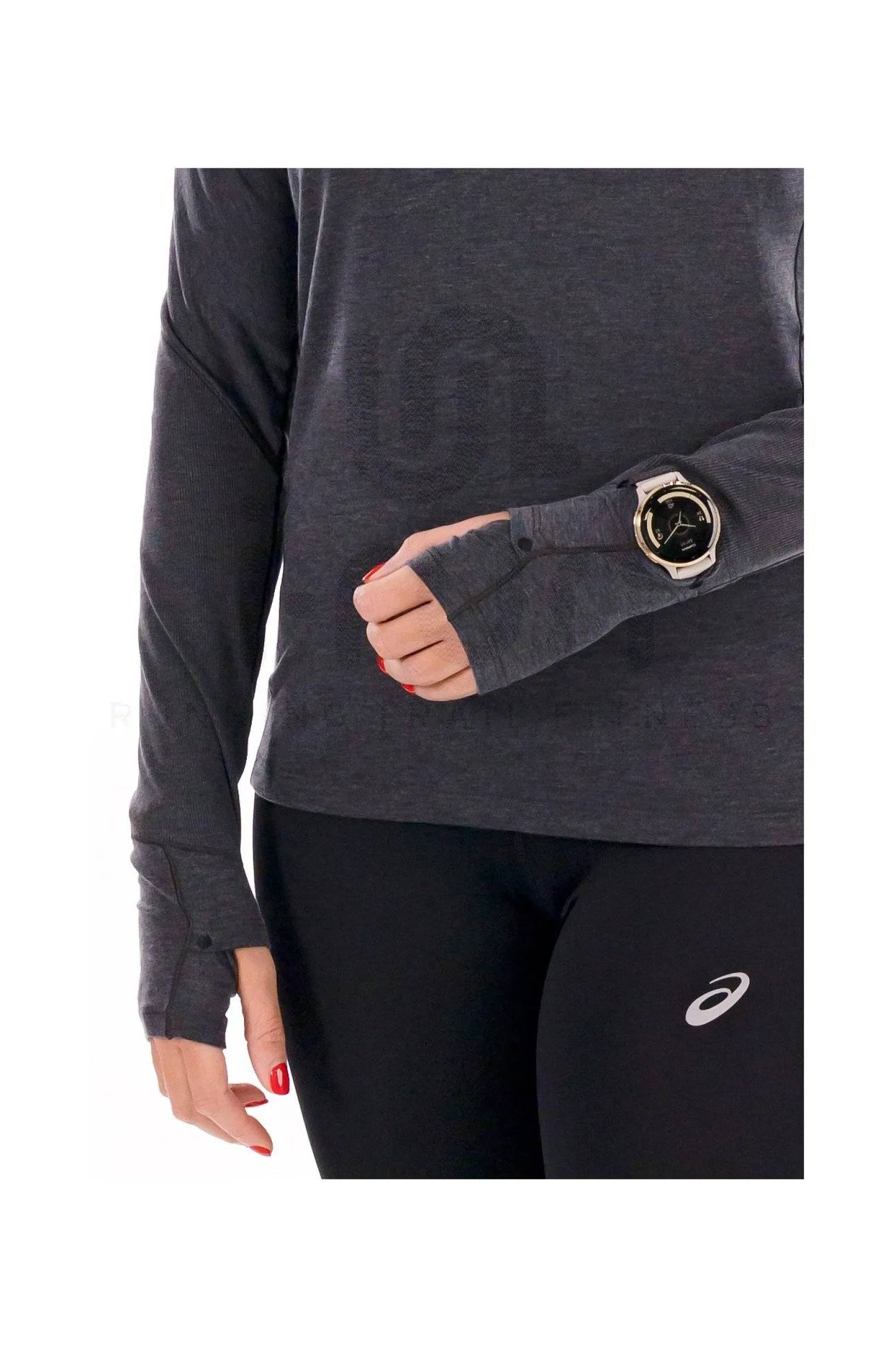 Femme Asics Manches Longues^Metarun Winter femme