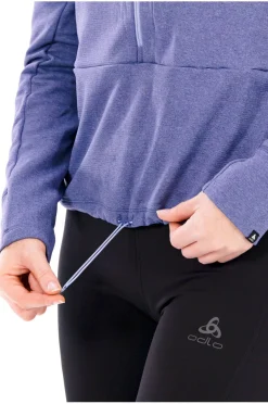 Femme Odlo Polaires^Mid Layer 1/2 Zip Roy femme