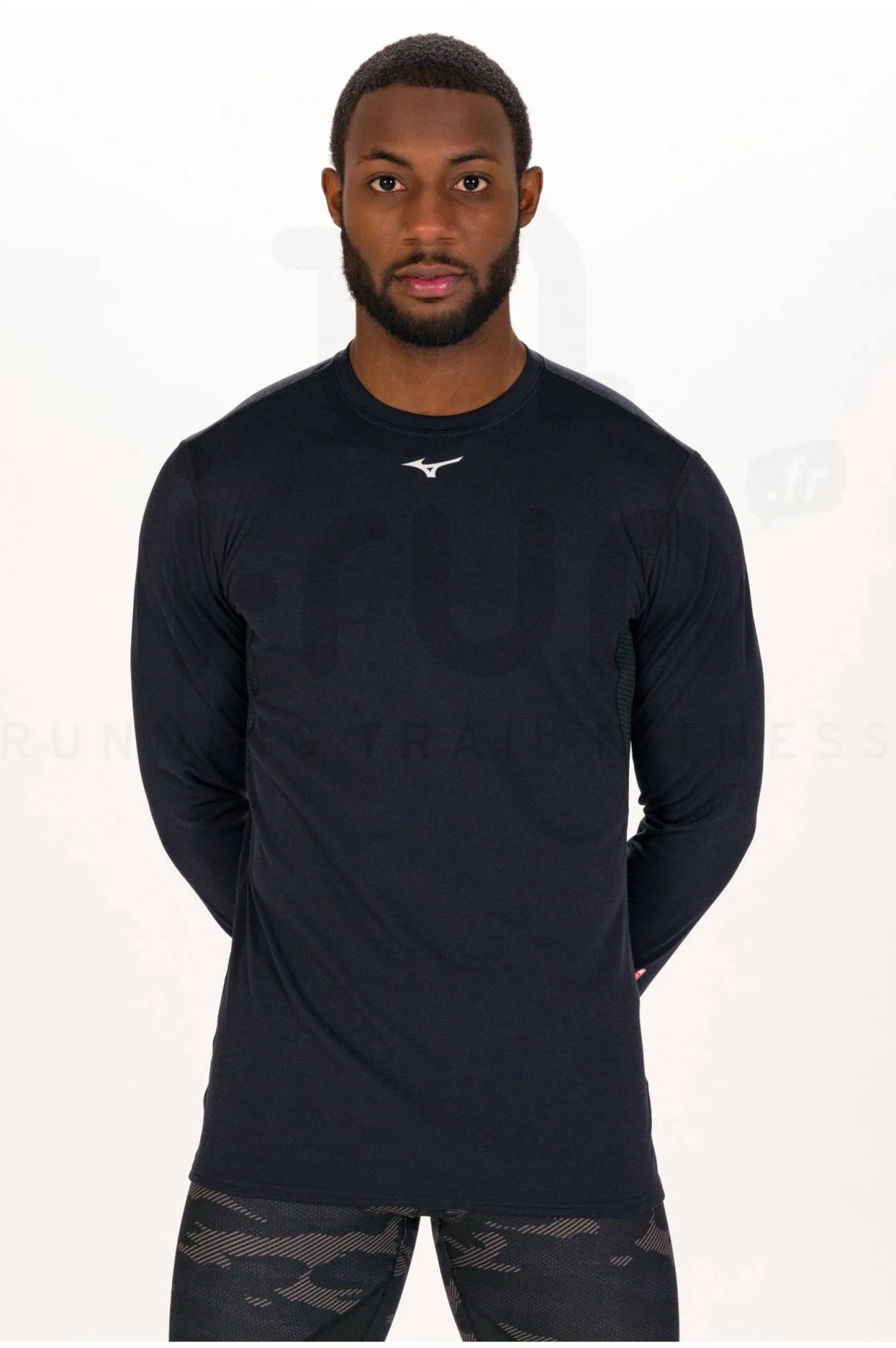 Homme Mizuno Manches Longues^Mid Weight Crew M