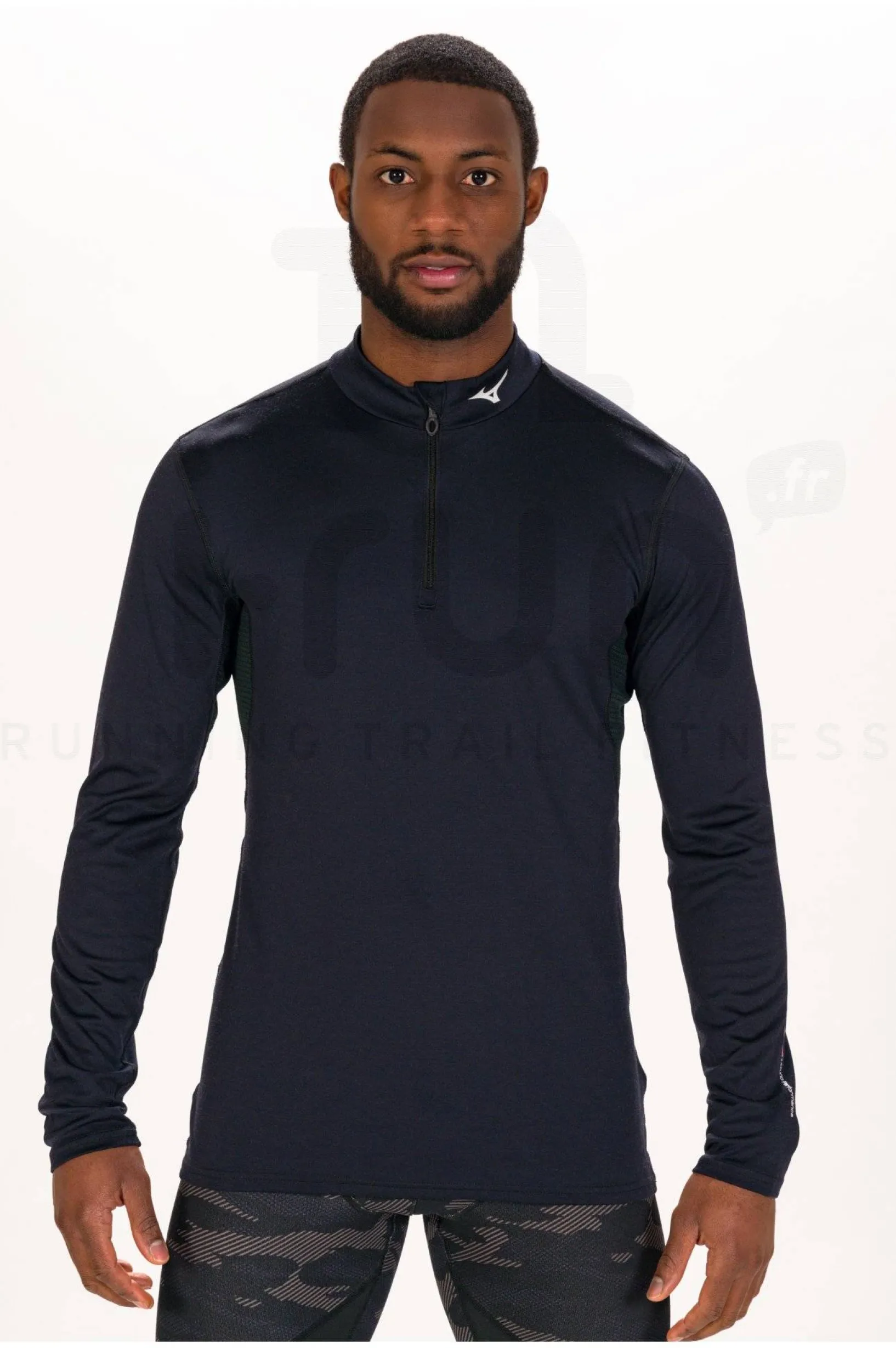 Homme Mizuno Manches Longues^Mid Weight M